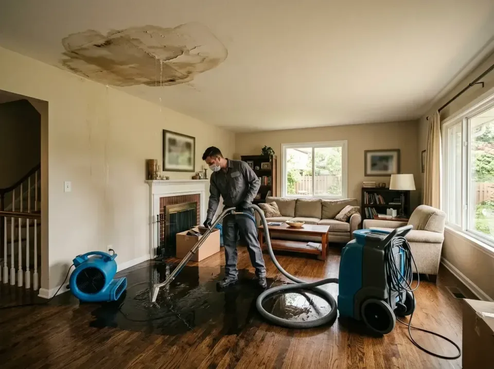 attic-pipe-burst-ceiling-drip-008 — frequently asked questions, Water Damage Restoration & Carpet Care in Leesburg, GA